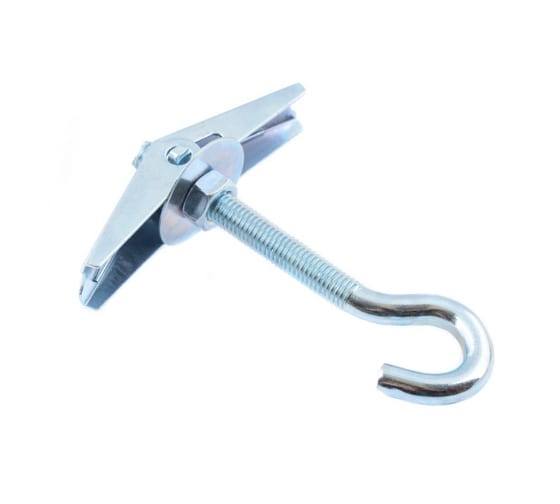 Дюбель складной пруж. с крючком СТРОЙБАТ М4 1шт. 060101