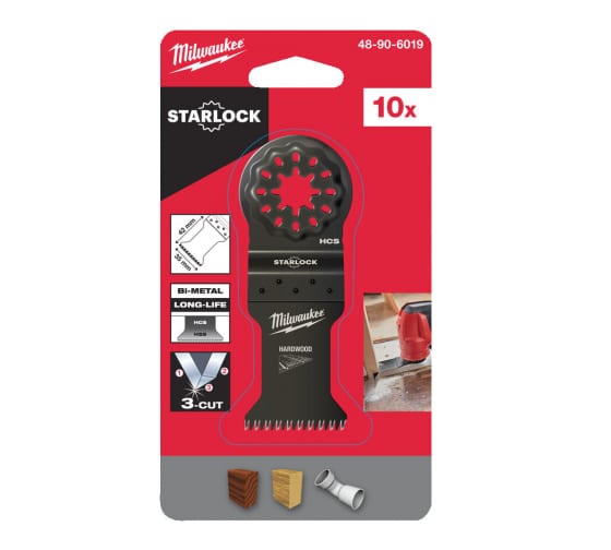 Биметаллическое полотно по дереву Milwaukee 35 мм 48906019