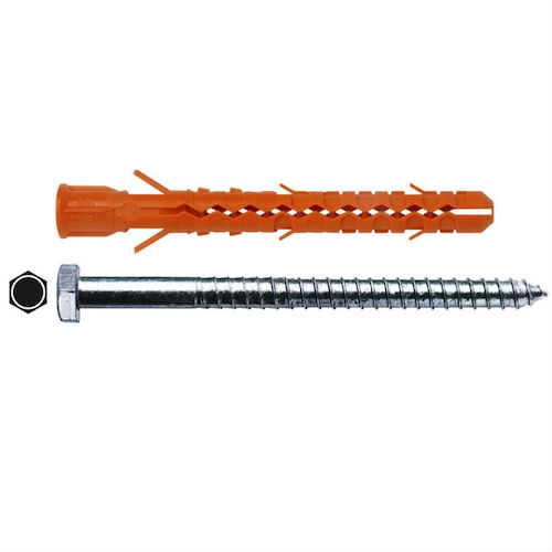 Дюбель Mungo фасадный с шурупом MB-SS 10х100мм. HEX (1шт) 1121910-1