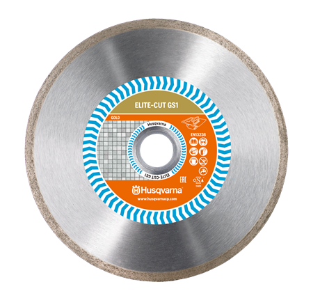 Диск алмазный "HUSQVARNA" ELITE-CUT GS1  230-25.4-10 мокрый рез  5798032-80