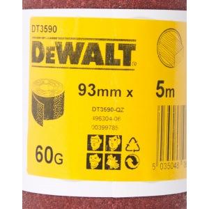 Шлифлист "DeWalt" 93мм рулон 5м 60з  DT3590 в Екатеринбурге