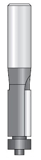 Фреза обгонная DIMAR D19,1х25,4 L83 Z2 хвостовик 12_S,1  014179