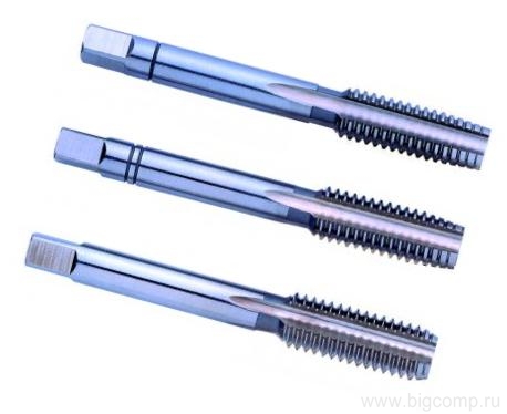 Метчик EXACT W3/32 комплект 3шт №1,2,3 GQ-00808SL