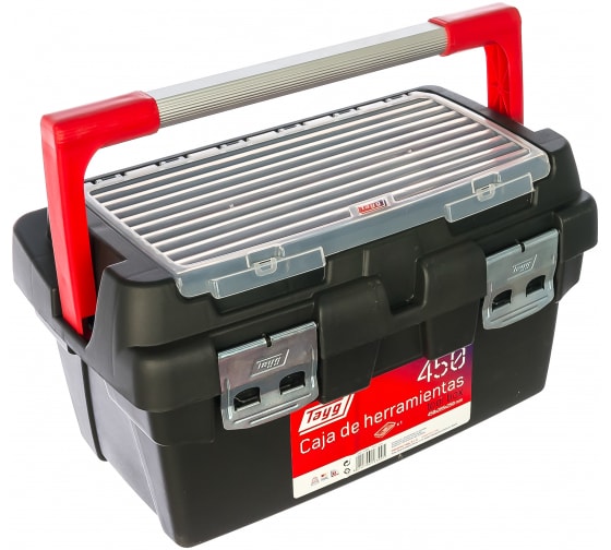 Ящик для инструмента Тayg 450 450х285х250мм. с лотком и органайзером  163005