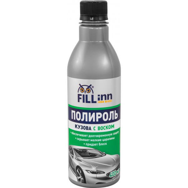 Полироль кузова FILL Inn с воском, 400 мл  FL046