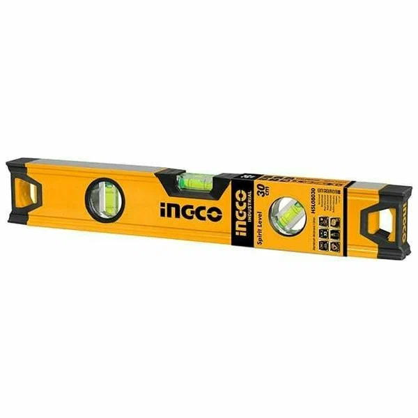 Уровень пузырьковый 30 см INGCO HSL08030 INDUSTRIAL