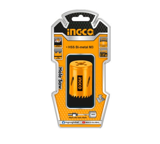 Коронка биметаллическая по металлу INGCO 16 мм HSB10161