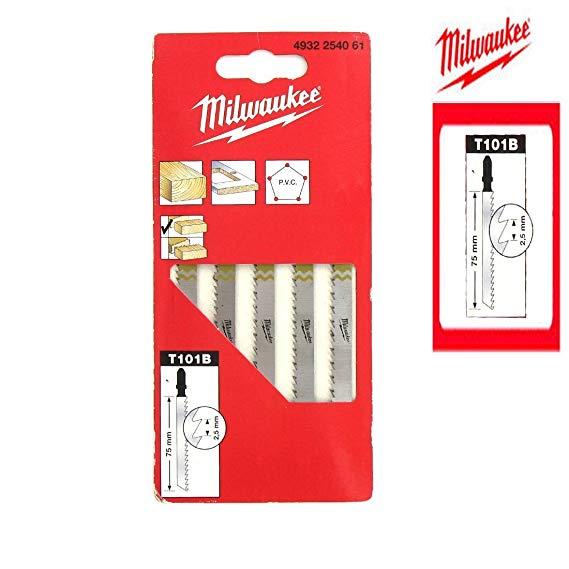 Полотна для лобзика Milwaukee T101B 5шт.