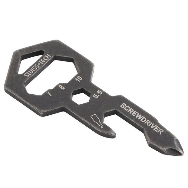 Мультитул SWISS+TECH мини 8 в 1  ключ  ST029017