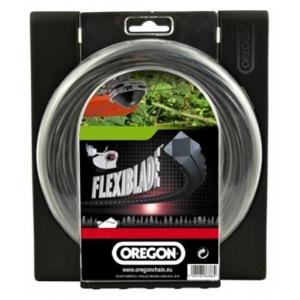 Леска триммерная "Oregon" FLEХIBLADE 3,0х37м 111082Е квадрат зубчатая