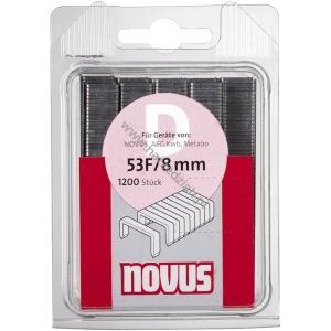 Скобы "Novus" D тип 53F/8мм. 1200шт. 042-0375