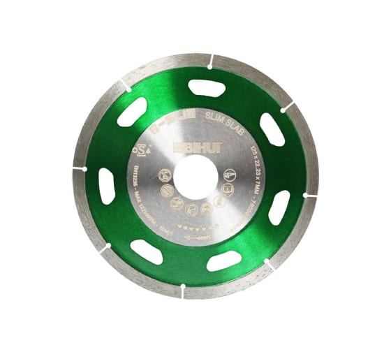 Диск алмазный по граниту BIHUI SLIM SLAB 125х1.1х22.2мм.  DCDS125