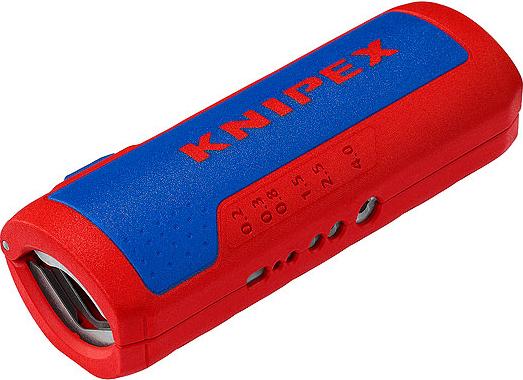 Инструмент для снятия изоляции для гофры "KNIPEX" 0,2-4мм.кв.  KN-902202SB в Екатеринбурге 