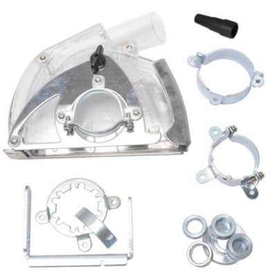 Кожух с пылеотводом BIHUI для УШМ d.115/125мм.  TDBC