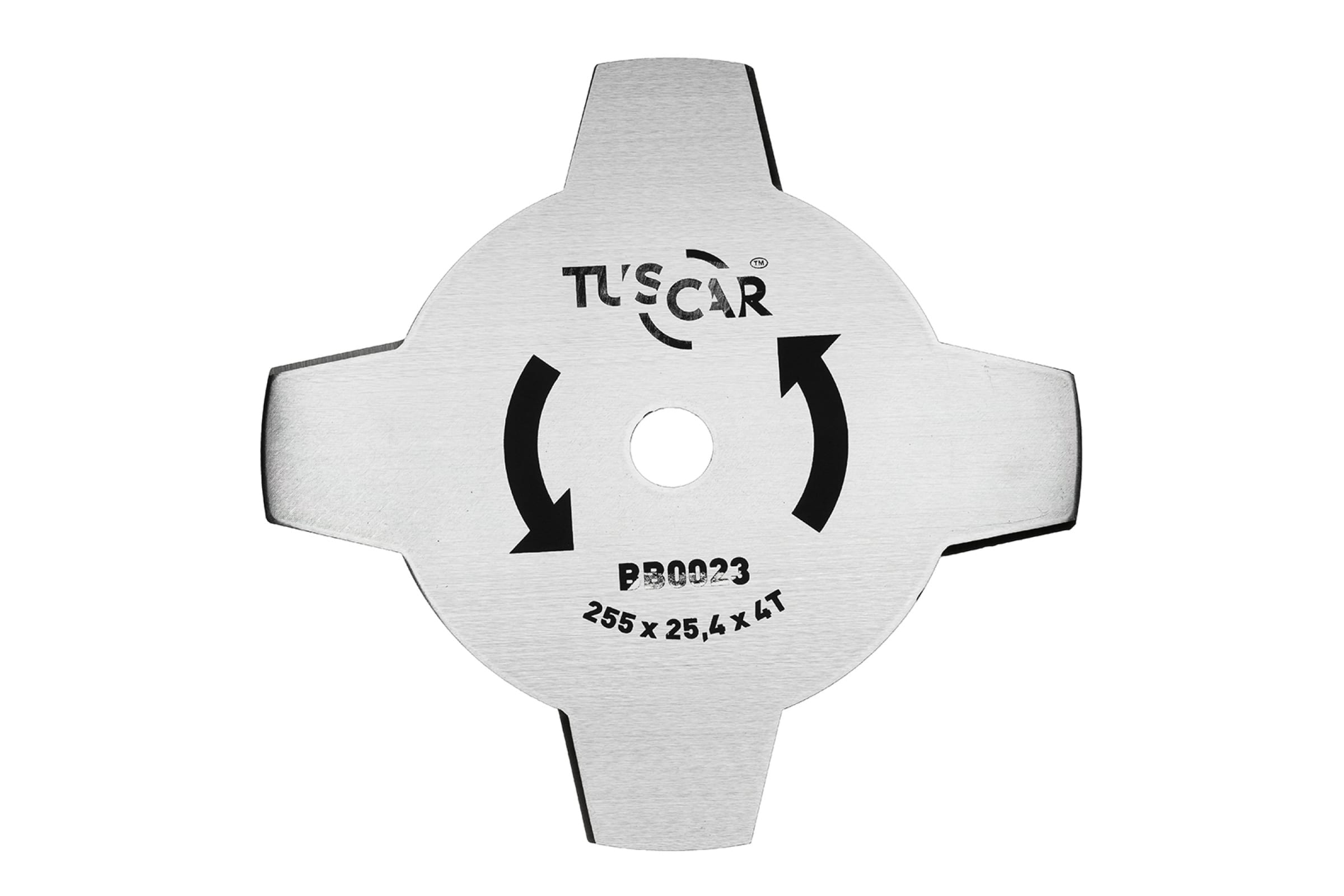 Нож для мотокосы BB0023 Standart 255x25,4x4T Multi TUSCAR 1030023212-4-2 в Екатеринбурге