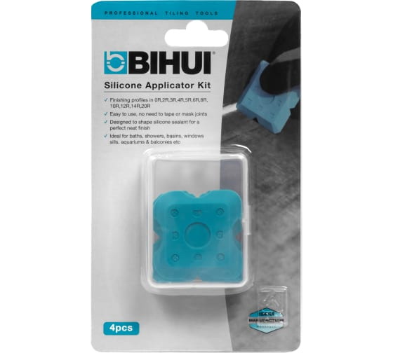 Набор шпателей для обработки швов BIHUI 4шт. STAK4