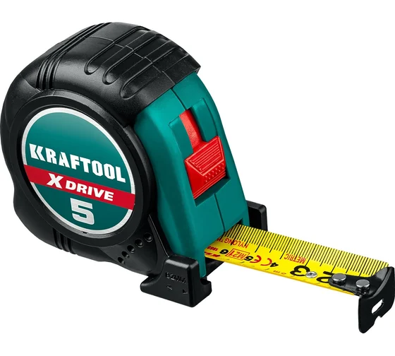 Рулетка KRAFTOOL X-Drive 5 м х 25 мм.  34122-05-25_z02 в Екатеринбурге 
