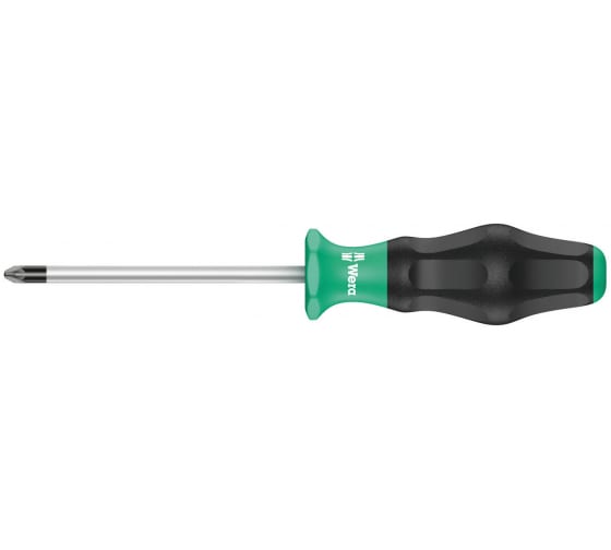 Отвёртка крестовая PZ Kraftform Comfort WERA PZ1 x 80 мм WE-031461