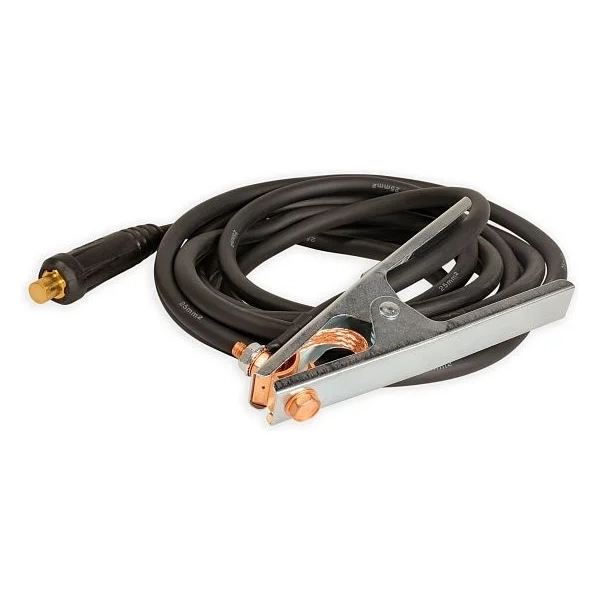 Зажим на массу AURORA  300А с кабелем КГ 1/25 медь 3м (Track 35-50 MMQ) 00040290 в Екатеринбурге