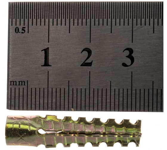 Дюбель для газобетона металлический СТРОЙБАТ 6x32мм. 14шт. 271831 в Екатеринбурге