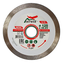 Диск алмазный по плитке SKYWER Ultra ceramics 250х1,8х10х25.4мм.  SK-UC25025 в Екатеринбурге