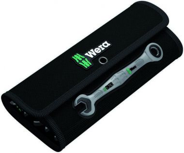 Сумка-скрутка для 11 ключей гаечных с трещоткой WERA 9452 Joker 6000/6001, пустая, 290 x 135 мм WE-671382