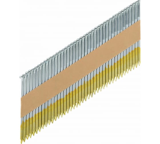 Гвозди для пистолета FIXPISTOLS F-D34 2.87х50мм. 3000шт. ершёные оцинкованные  2-2-3-2054