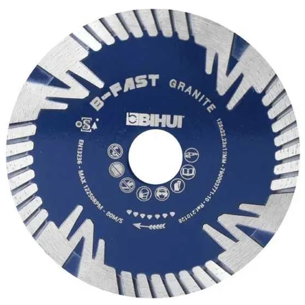 Диск алмазный BIHUI  B-FAST 125х2,4х22,23мм  DCDF125