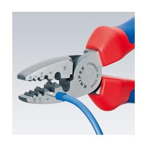 Инструмент для обжима контактных гильз "KNIPEX" 0,25-16мм.кв. KN-9772180 в Екатеринбурге 