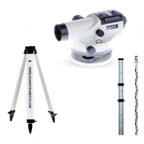 Нивелир оптический ADA  Basis+рейка+штатив  А00117_К в Екатеринбурге