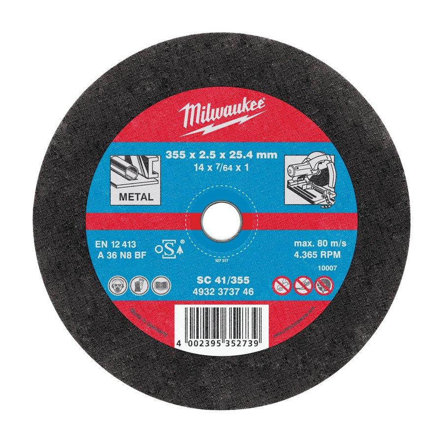 Диск по металлу milwaukee. Круг отрезной milwaukee sc 41355x2,5мм pro. диск отрезной milwaukee sc 41 арт.4932373734 355х2,5х25,4. диск отрезной 355. держатель отрезных дисков milwaukee.