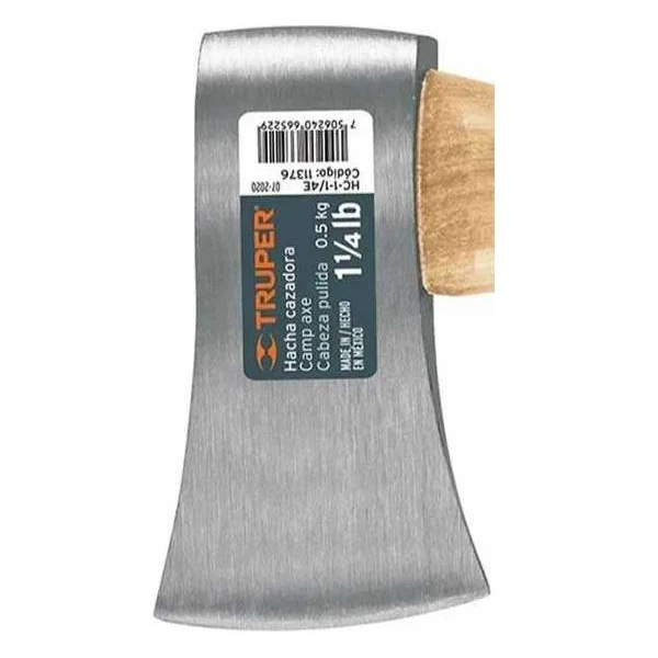Топор Truper 565гр. 350мм. деревянная рукоять HC-1-1/4E 11376 в Екатеринбурге 