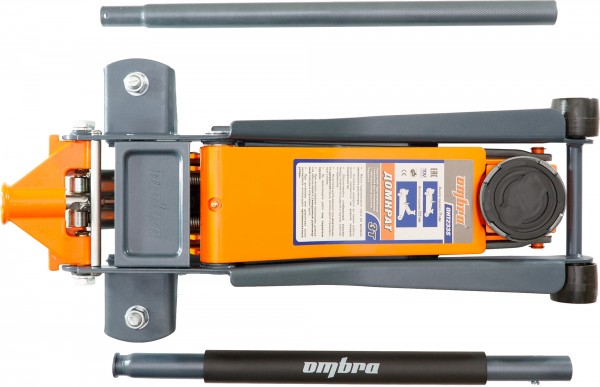 Домкрат подкатной двухпоршневой Ombra OHT233S  059074 в Екатеринбурге 