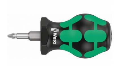 Отвертка для карбюратора Wera STUBBY PZ1х54мм.  WE-008853