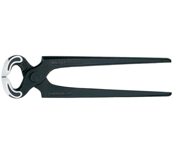 Кусачки KNIPEX торцевые плотницкие, рез: проволока средней твёрдости d 1.8 мм, режущая кромка: 60 HRC / 20.5 мм, 160 мм, чёрные KN-5000160 в Екатеринбурге 