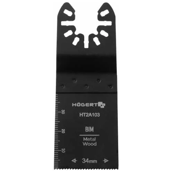 Насадка для реноваторов HOGERT TECHNIK по металлу биметалл 34x40 мм, зубцы 1,4 мм HT2A103