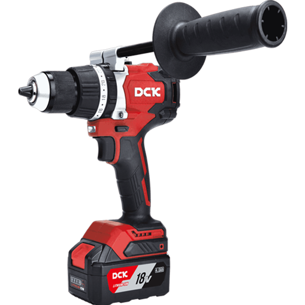 Дрель-шуруповерт аккумуляторная бесщеточная ударная DCK KDJZ03-13 + АКБ DCK FFBL