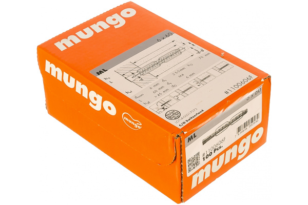 Дюбель Mungo нейлон. д/пустот.констр. ML 6х60мм. (1шт) 1100606-1 в Екатеринбурге
