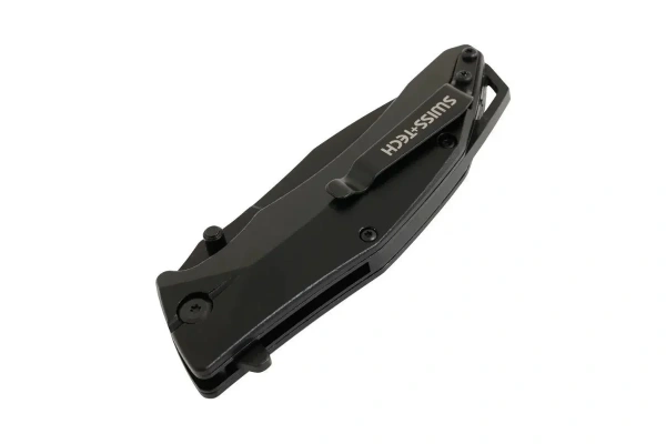 Нож складной SWISS+TECH Bi-Metal Carbide 9см., рукоять алюминий  ST012005 в Екатеринбурге 