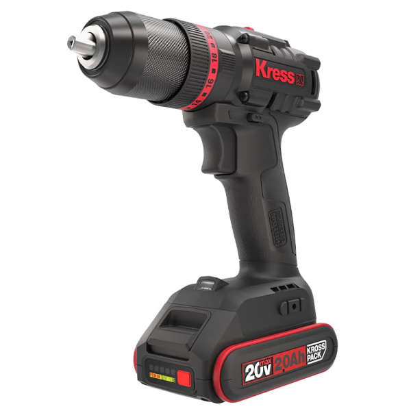 Дрель-шуруповерт аккумуляторная ударная KRESS KUC30 в Екатеринбурге