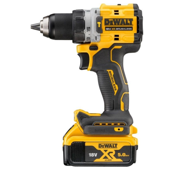 Шуруповерт аккумуляторный ударный "DeWalt" DCD805P2(18В,Li-Ion,BL,5.0Ач,550-2000об/мин,2акк) в Екатеринбурге