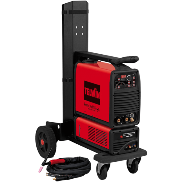 Аппарат аргонодуговой сварки SUPERIOR TIG 421 DC-HF/LIFT AQUA + TIG ACC. Telwin в Екатеринбурге