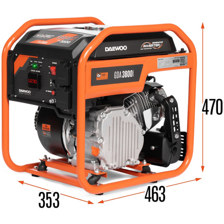 Генератор бензиновый инверторный DAEWOO  GDA 3800i  в Екатеринбурге