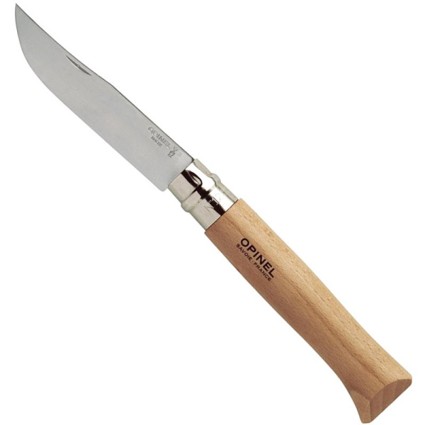 Нож "OPINEL" 9VRN бук/углерод.сталь  113090