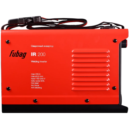 Сварочный аппарат инвертор FUBAG IR 200" 41329 в Екатеринбурге