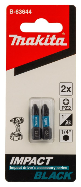 Бита Makita Impact PZ2 25 мм B-63644  в Екатеринбурге