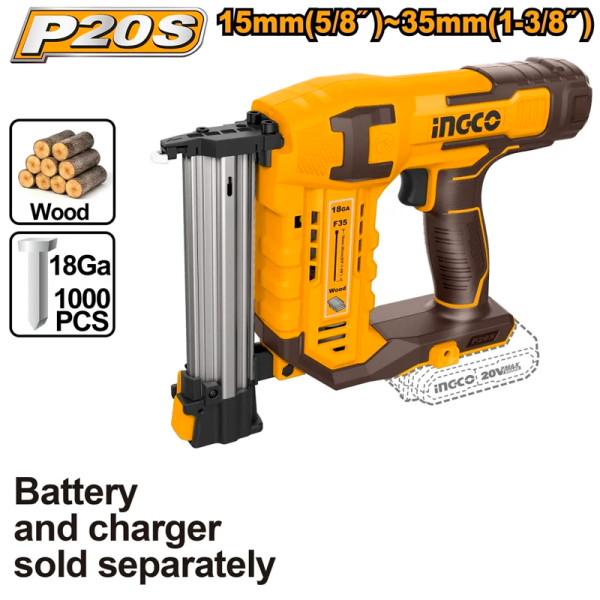 Аккумуляторный беспроводной гвоздодер INGCO CBNLI3505 в Екатеринбурге