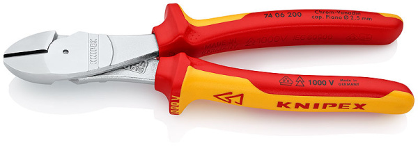 Бокорезы особо мощные KNIPEX KN-7406200SB в Екатеринбурге 