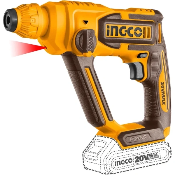 Аккумуляторный перфоратор INGCO CRHLI201681 в Екатеринбурге