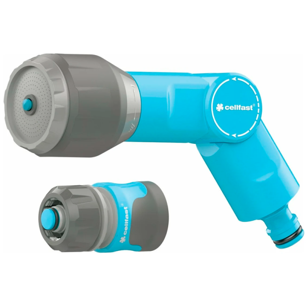 Комплект с многофункциональным оросителем Cellfast  VARIANT IDEAL 1/2" - 5/8" 50-750 в Екатеринбурге
